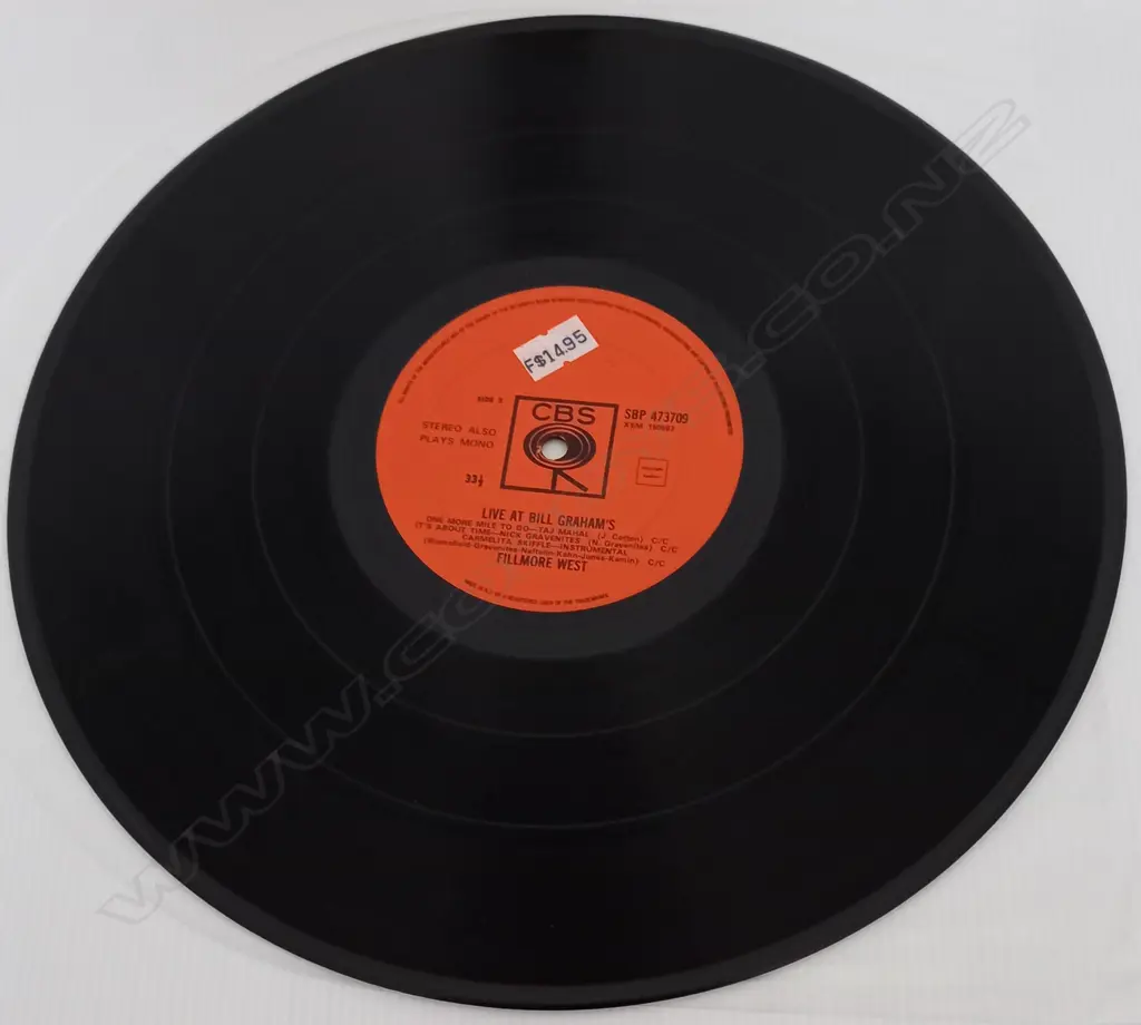 Various, Live At Bill Graham's Fillmore West Image 1++